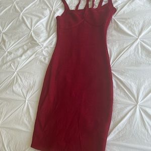 Marciano Red bodycon Dress